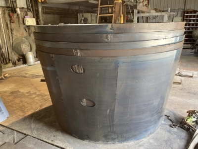 黑鐵6.0t管徑2000圓錐